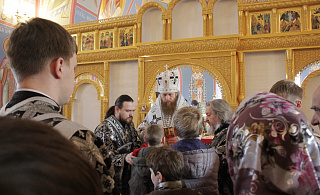 Состоялось Архиерейское богослужение